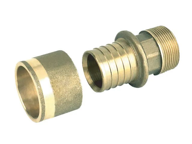 SR PEX Pressübergang - PN10 63x8,6 mm - R2" AG