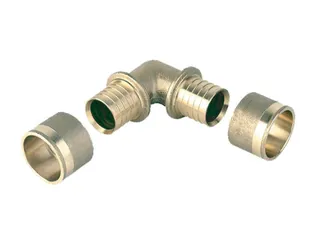 SR PEX Presswinkel 90´ - PN6 20x1,9 - 20x1,9 mm