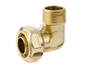 SR PEX Übergangswinkel 90´ - PN6 32x2,9 mm - R1" AG