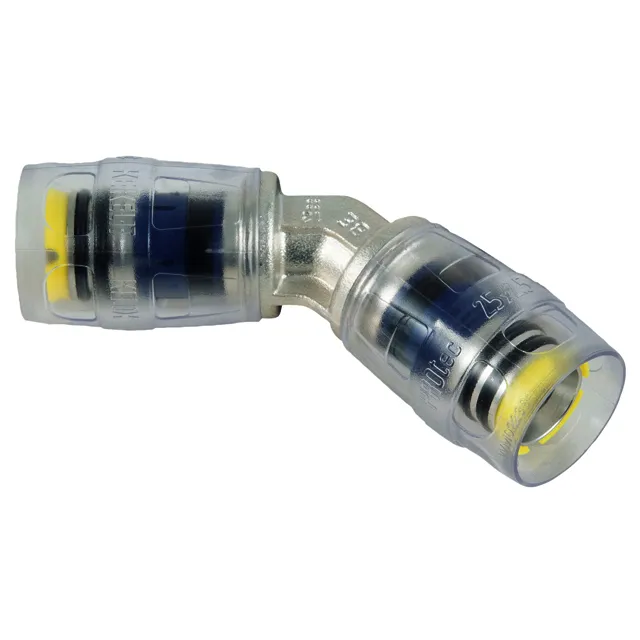 Steck-Winkel 45 Grad MULTITUBO 25x25 63240, VPE 10 St., p.St., ms verzinnt