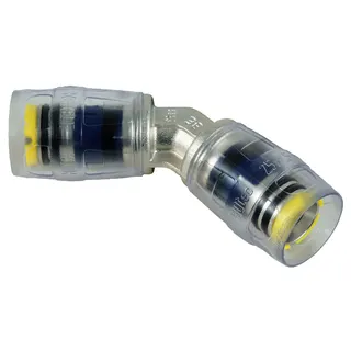 Steck-Winkel 45 Grad MULTITUBO 25x25 63240, VPE 10 St., p.St., ms verzinnt