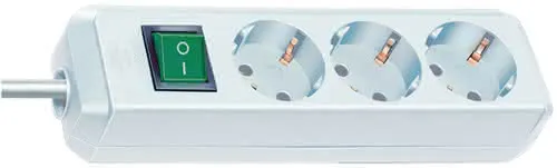 Steckdosenleiste Eco Line 16 A 250 V Steckd.3 m.Schalter 1,5m H05VV-F 3x1,5