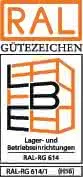 Steckregal H2000xB1000xT300mm Grundregal 12 Stahlböden 30xMK4 blau,36xMK4 rot