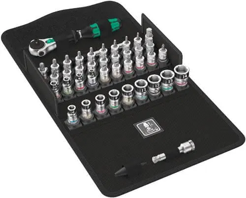 Steckschlüsselsatz 8100 SA All-in 42-tlg.1/4 Zoll SW 4-14mm Z.72 6KT WERA