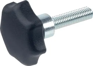 Sterngriff GN 6336.4 Sterngriffschraube Ku.d1 63mm d2 M 12mm l50mm GANTER