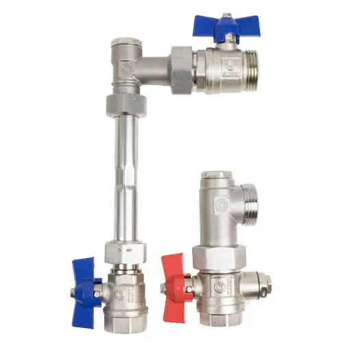 Strawa e-class AG 3/4"-V-WMZ Anschluss vertikal BL: 145mm, Nr. 55e331607