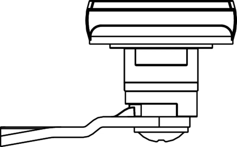 TECEfloor Drehriegel f. Verteilerschrank Ersatzteil