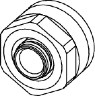 TECEfloor Klemmringverschraubung 12 x 1,5, SLQ, 3/4" Eurokonus – Bild 3
