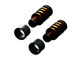 TECEfloor SLQ I-HKV Anschlussadapter-Set Typ Flex 25x2,5 mm