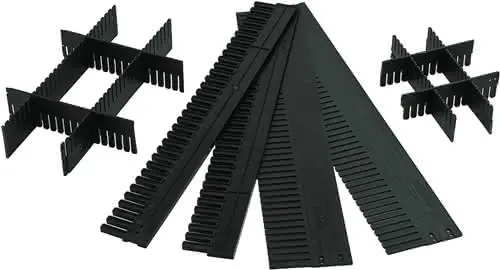 Unterteiler f.Transportstapelbehälter H.60mm PP anthrazit 10St./Karton