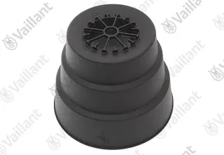Abgashaube, schwarz Vaillant-Nr. 0020238363