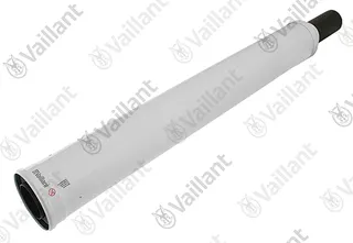 Anschlussstück, 80/125 weiß Vaillant-Nr. 087344