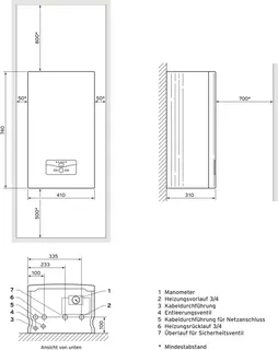 Vaillant Elektroheizgerät eloBLOCK VE 6 6 kW – Bild 2