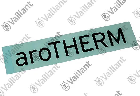 Firmenschild Vaillant-Nr. 0020266376