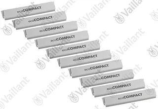 Firmenschild, ecoCOMPACT Vaillant-Nr. 0020198240