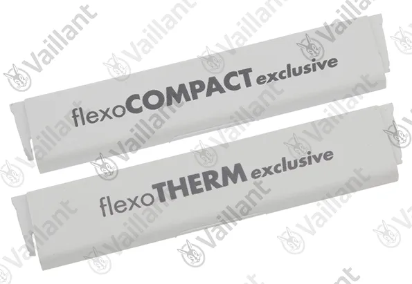 Firmenschild, Satz flexoTHERM Vaillant-Nr. 0020210636