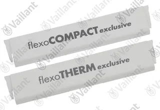 Firmenschild, Satz flexoTHERM Vaillant-Nr. 0020210636