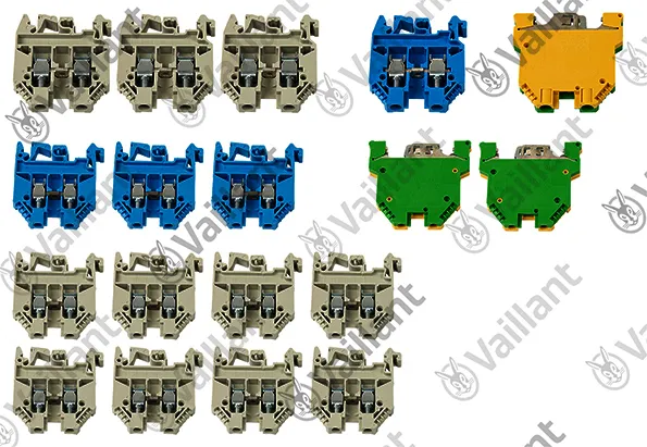 Klemme, Klemmleiste, VWS/VWW 400V Vaillant-Nr. 0020060862