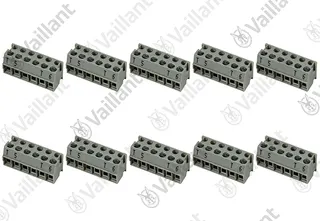 Klemmleiste, 6-polig, (x10) Vaillant-Nr. 0020162580