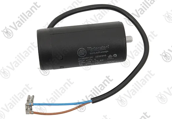VA Kondensator, 72 uF,Kompressor Vaillant-Nr. 0020137367
