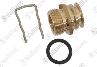 Nippel, G3/4, Messing, HW Vaillant-Nr. 0020213161