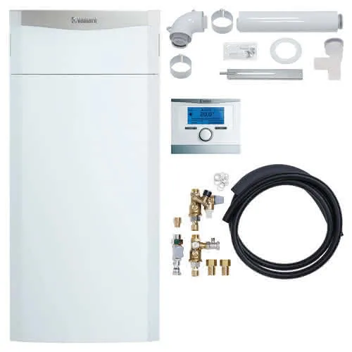 Vaillant Paket 1.409/5 ecoCOMPACT VSC206 VRC 700/6, Set baus., Luft/Abgas Starr