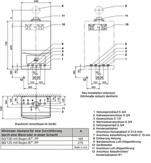 Vaillant Paket 1.623 ecoTEC pure VCW 206/7-2, VRC 700, Zubehör – Bild 5