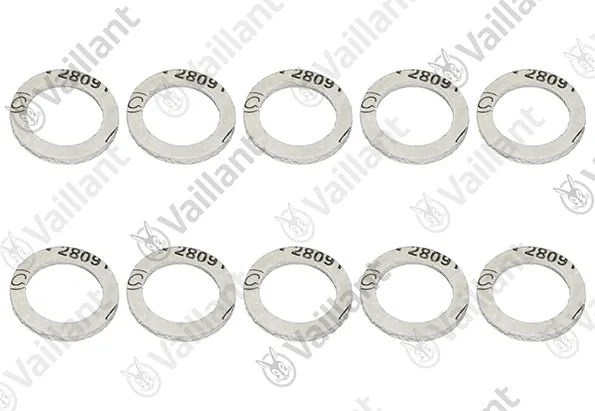 Rechteckdichtring, (x10) Vaillant-Nr. 0020162577