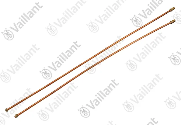 VA Rohr mit Verschraubung, Set a 2 St. Vaillant-Nr. 106498