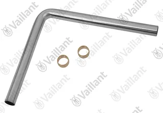 Rohr, Badewanne vernickelt Vaillant-Nr. 0020057199