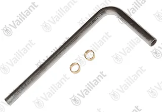 Rohr, Badewanne vernickelt Vaillant-Nr. 0020057211