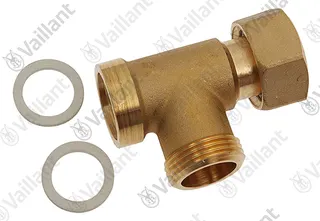 T-Stück, Durchfluss Vaillant-Nr. 0020174699