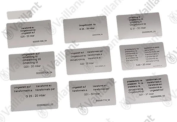 VA Umstellsatz Vaillant-Nr. 0020262472