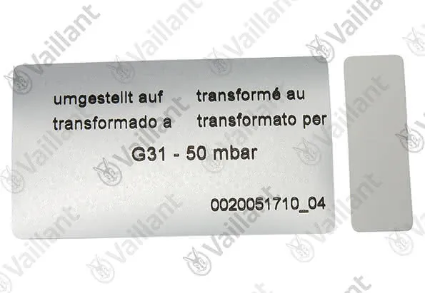 Umstellsatz, H-P (DE/AT) Vaillant-Nr. 0020253189