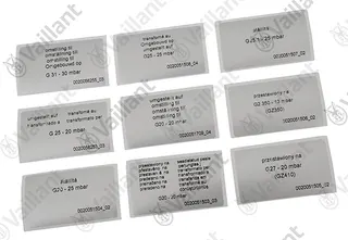 Umstellsatz, P -> E/LL Vaillant-Nr. 0020046467