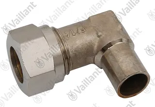 Verschraubung, Winkel Badewanne d:15 Vaillant-Nr. 0020057208
