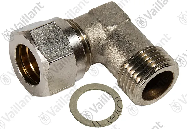 Verschraubung, Winkel Badewanne R1/2xd:15 Vaillant-Nr. 0020057209