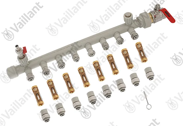 Verteiler, 8fach Vaillant-Nr. 0020025722