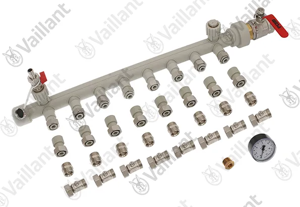 Verteilerrohr, Sammler 8fach Vaillant-Nr. 0020025723