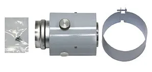 Vaillant Zwischenstück mit Prüföffnung für Luft-/Abgasführung, ALU, 60/100 mm – Bild 2