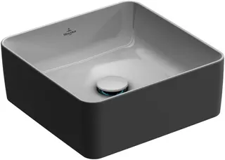 Villeroy & Boch Aufsatzwaschbecken Collaro 380x380mm Quadrat ohne Überlauf Weiß Alpin