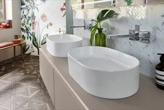 Villeroy & Boch Aufsatzwaschbecken Collaro 560x360mm Oval o. Überlauf Weiß Alpin CeramicPlus – Bild 5