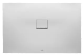 Villeroy & Boch Duschwanne Squaro Infinity 2V 1400x900x40mm re-eckig flb Einbau AR StoneWhite – Bild 2