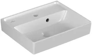 Villeroy & Boch Handwaschbecken Collaro 450x370mm re-eckig 1HL. m. ÜL. Stone White cplus – Bild 3