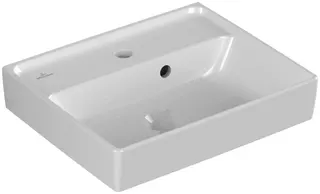 Villeroy & Boch Handwaschbecken Collaro 450x370mm Rechteck 1HL. mit Überlauf Weiß Alpin – Bild 2