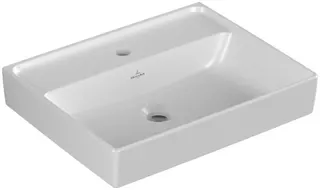 Villeroy & Boch Handwaschbecken Collaro 500x400mm re-eckig 1HL. o. ÜL. Stone White cplus – Bild 3