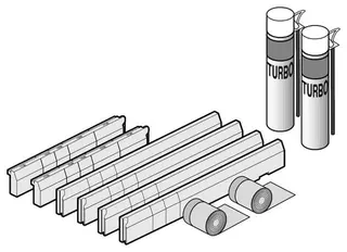 VB Installationsset 914111 340x1070x160mm