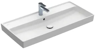 Villeroy & Boch Schrankwaschtisch Collaro 1000x470mm re-eckig 1HL. m. ÜL. Stone White cplus