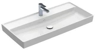 Villeroy & Boch Schrankwaschtisch Collaro 1000x470mm re-eckig 1HL. o. ÜL. Weiß Alpin cplus