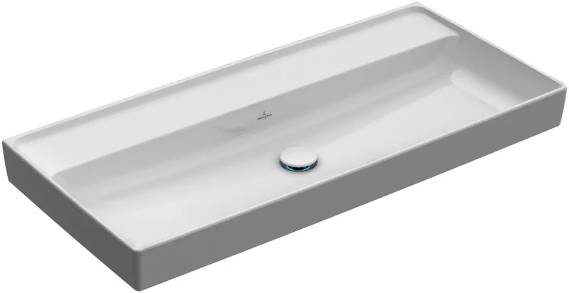 Villeroy & Boch Schrankwaschtisch Collaro 1000x470mm Rechteck o. ÜL. Stone White CeramicPlus